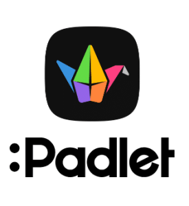 Padlet logo of a colourful paper crane