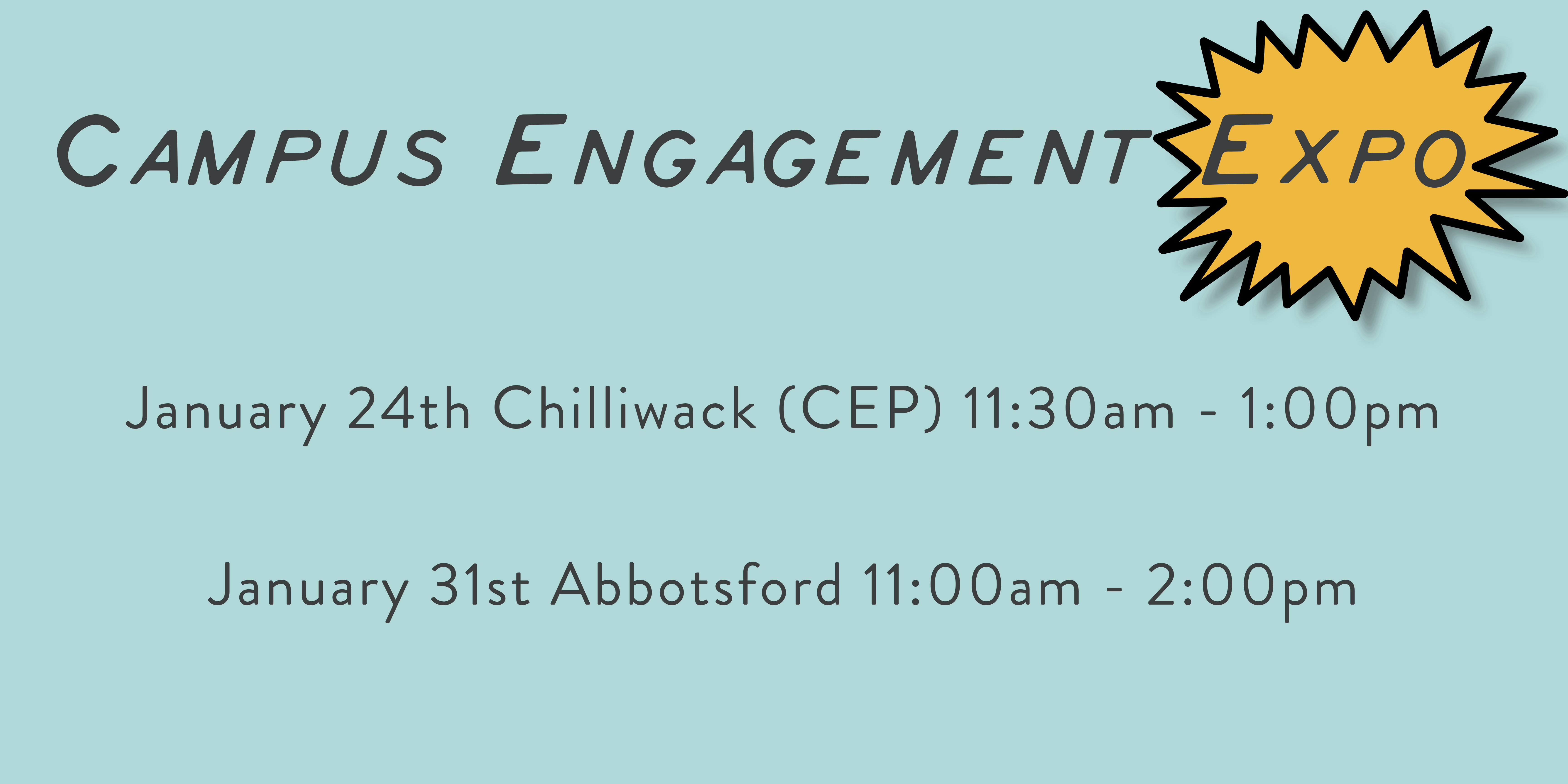 Campus Engagement Expo (CEP)