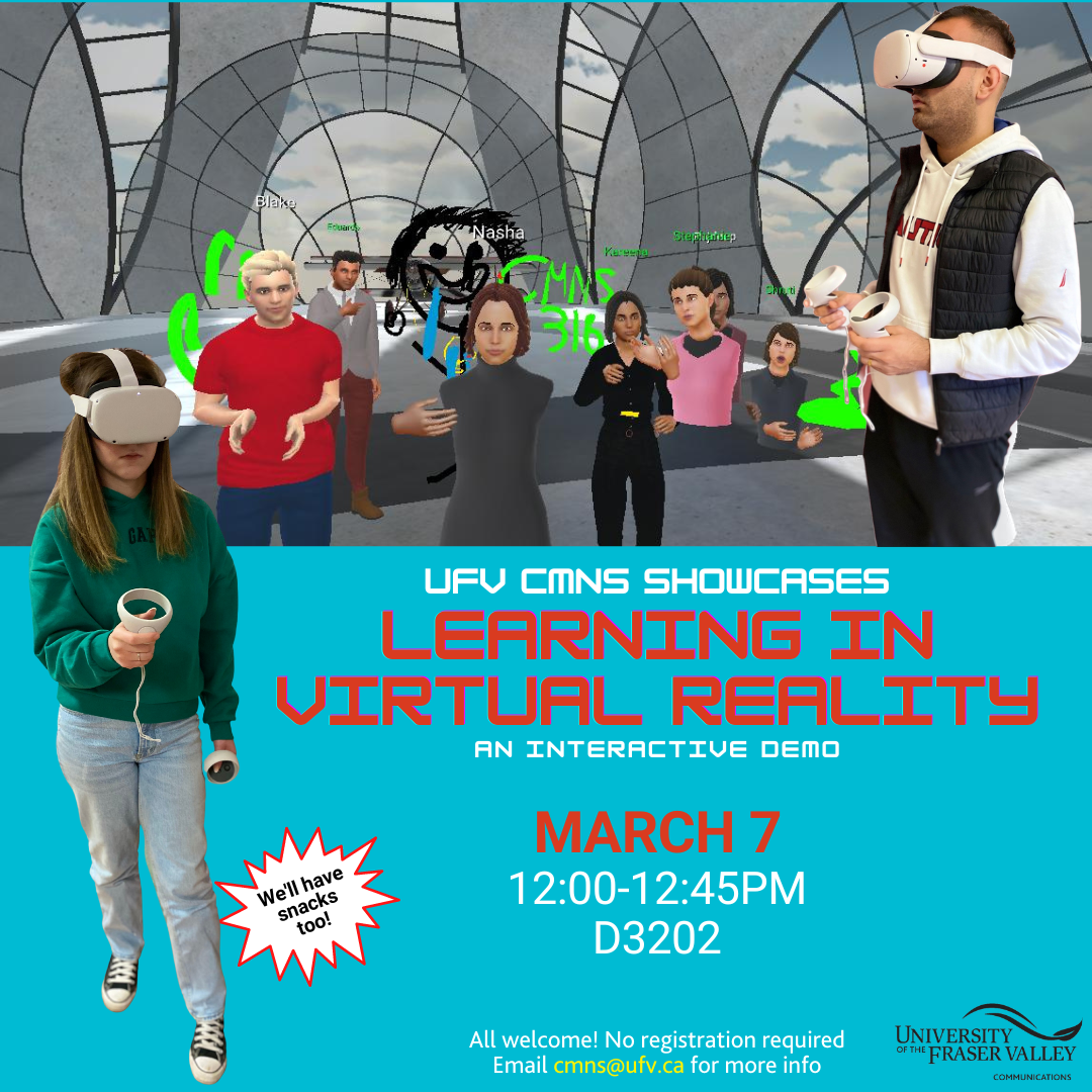 Communications Showcase: Learning in Virtual Reality: An Interactive Demo
