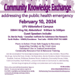 Fentanyl, Facts, Family: Community Knowledge Exchange