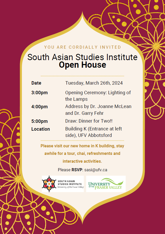 Open House at South Asian Studies Institute