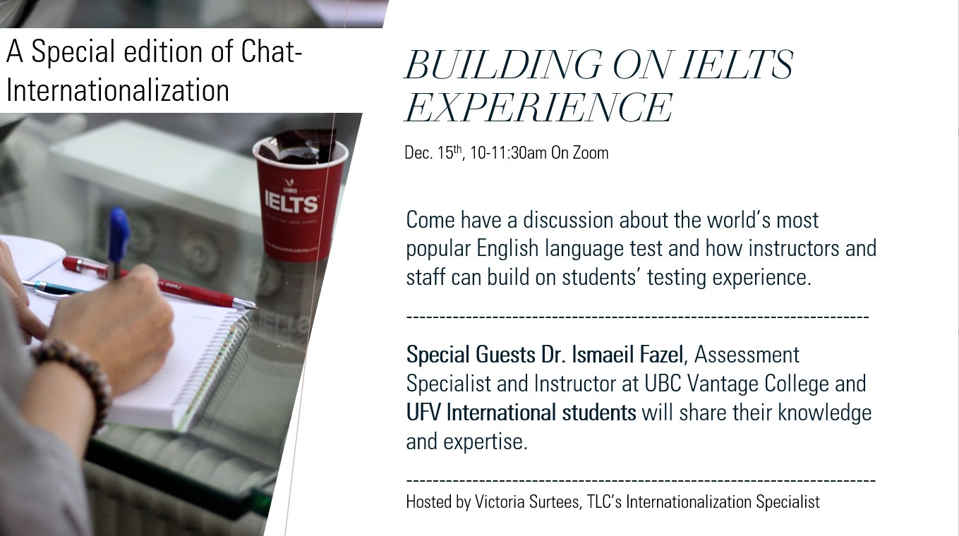 Chat-I: Building on IELTS Experience