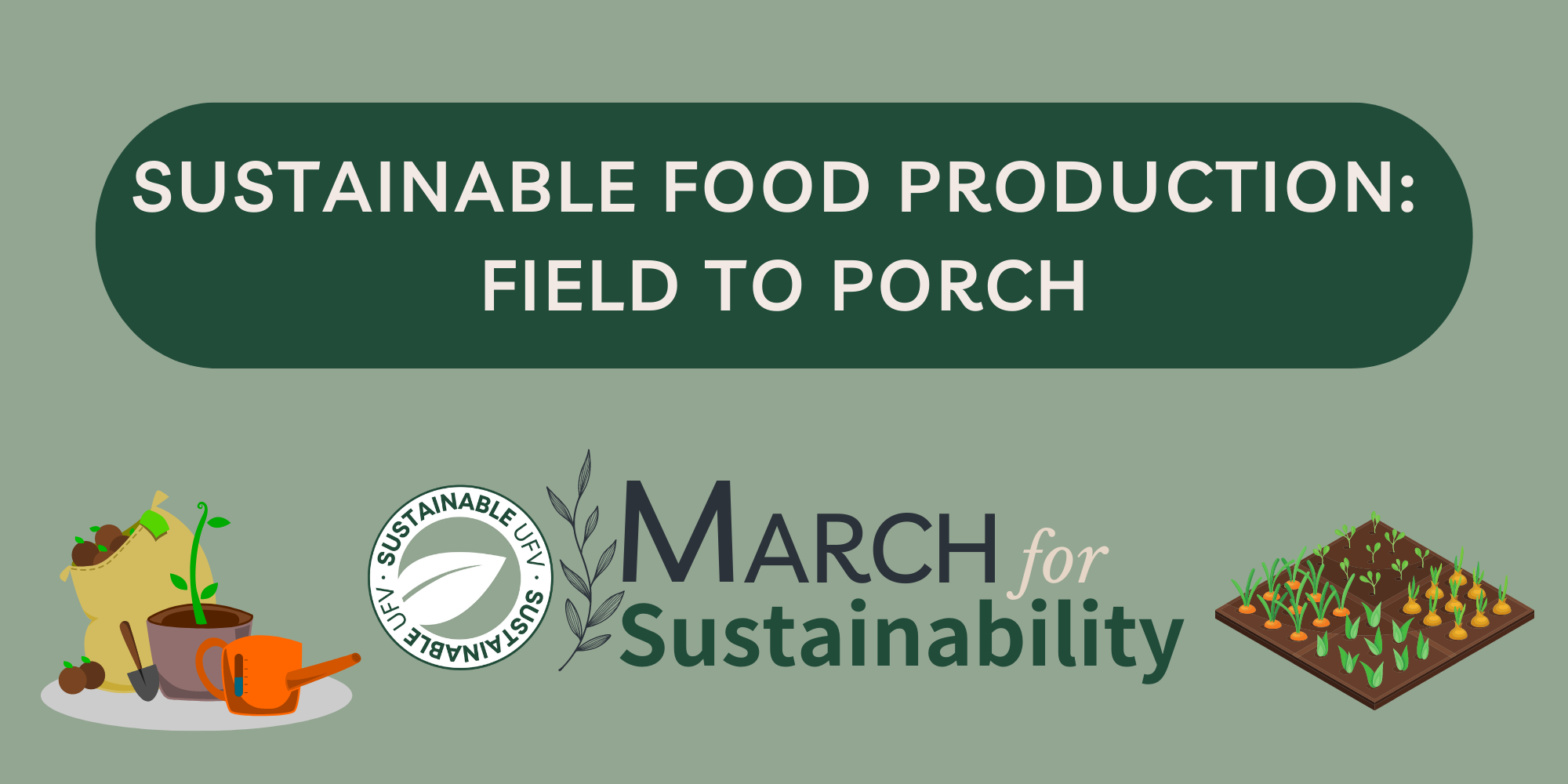 Sustainable Food Production: Field to Porch