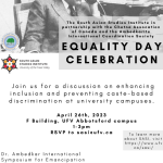 SASI Equality Day Celebration